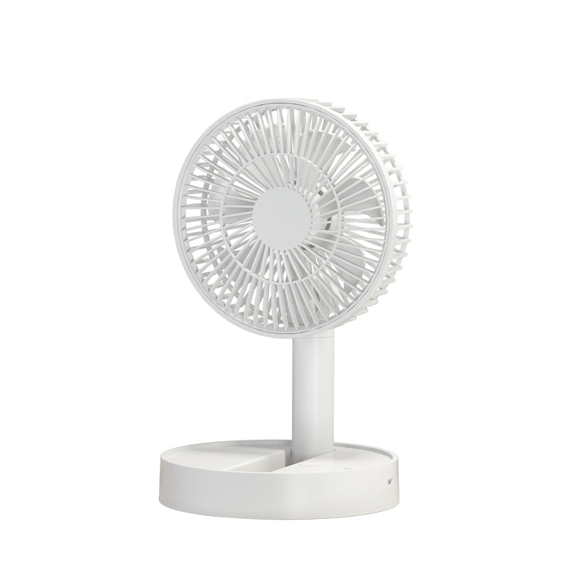 Portable 5200mAh Table Fan Foldable Rechargeable Mini Fan With 4 Speeds  AutoOff Timer For Personal 1