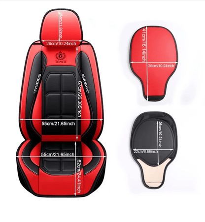 Universal Leather Car Seat Cover All Season Driver And Passenger Protection Pad 0