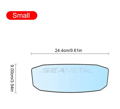 Wide Angle Rearview Mirror Anti Glare Interior Car Mirror For Baby And Passenger Safety 3