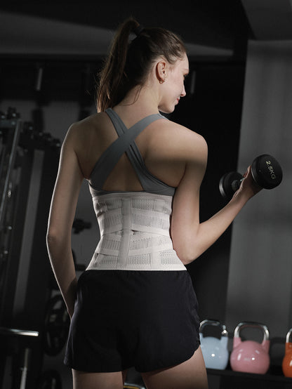 Adjustable Waist Trainer & Lower Back Support Belt for Pain Relief, Universal Fit for All-Day Comfort