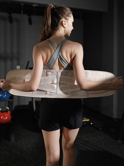 Adjustable Waist Trainer & Lower Back Support Belt for Pain Relief, Universal Fit for All-Day Comfort