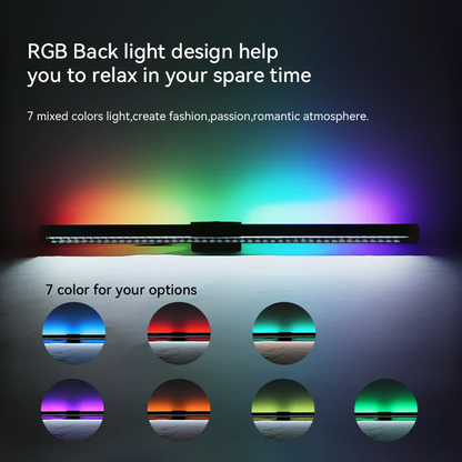 LED Monitor Light Bar Computer Screen Hanging Lamp RGB Atmosphere Desk Light For Gaming Reading Stu 1