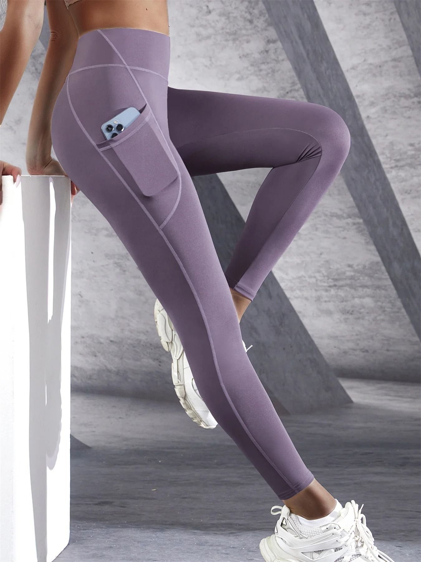 High Waist Leggings With Pockets For Women Yoga And Fitness Pants 10