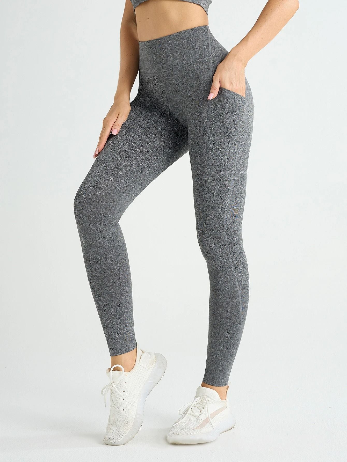 High Waist Leggings With Pockets For Women Yoga And Fitness Pants 14