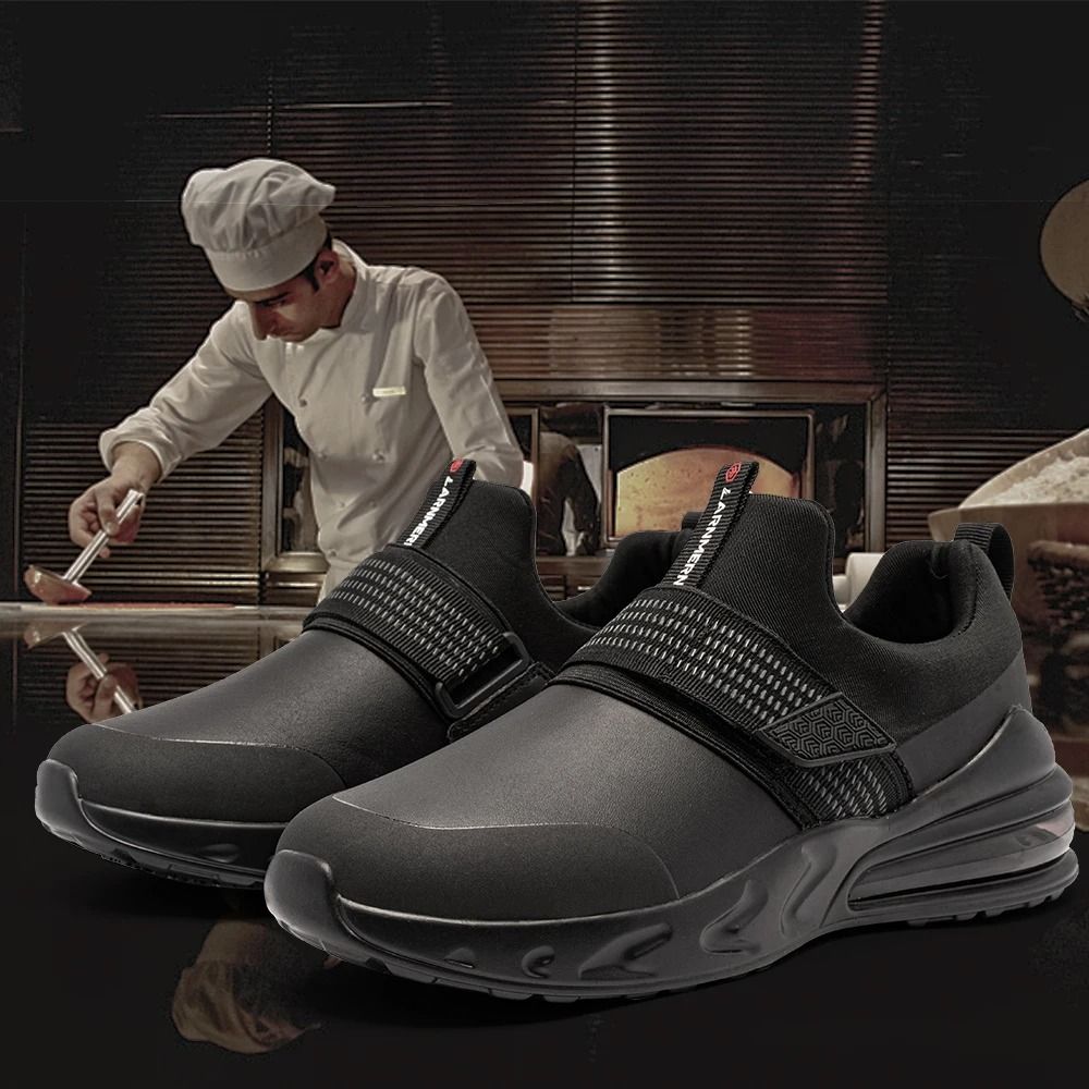 Waterproof Chef Shoes Slip Resistant Oil Proof Work Shoes 3