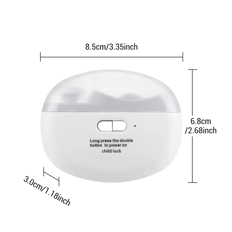 Electric Nail Clipper With Light Automatic Trimmer For Adults And Babies 3