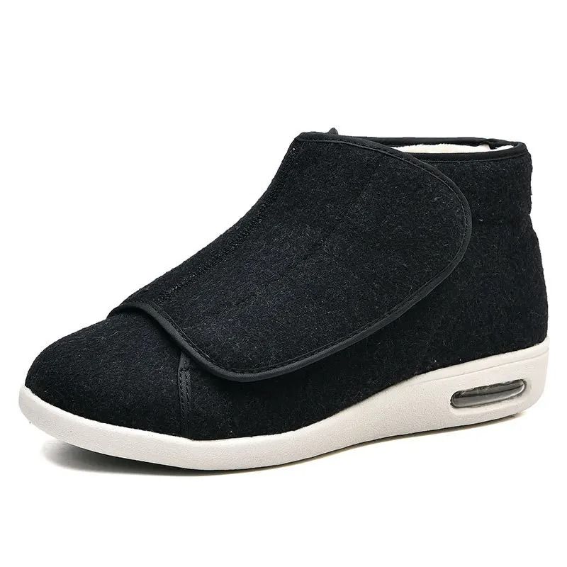 Fashion Walking Shoes Winter Velvet Orthopedic Comfortable Wide Feet Diabetic Shoes 1
