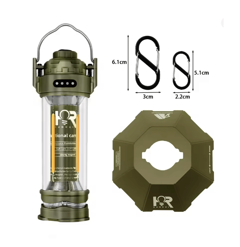 Camping Lantern Portable Retro Tent Light Waterproof Outdoor Atmosphere Lamp 5