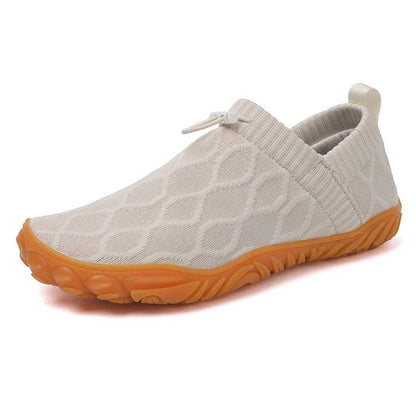 Breathable Knitted Mens Vulcanized Slip On Casual Shoes Comfortable Outdoor Footwear 10