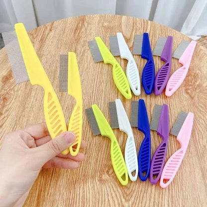Stainless Steel Pet Shedding Comb For Cats And Dogs 1