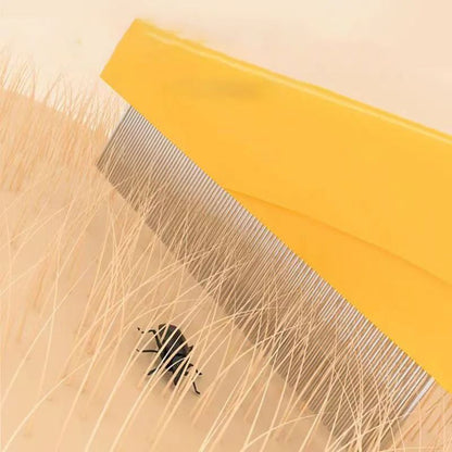 Stainless Steel Pet Shedding Comb For Cats And Dogs 4