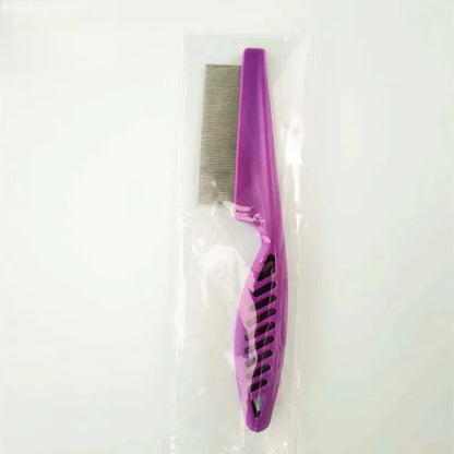 Stainless Steel Pet Shedding Comb For Cats And Dogs 11