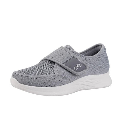 Womens Orthopedic Vulcanized Shoes Wide Fit Breathable Walking Shoes For Diabetic And Swollen Feet 7