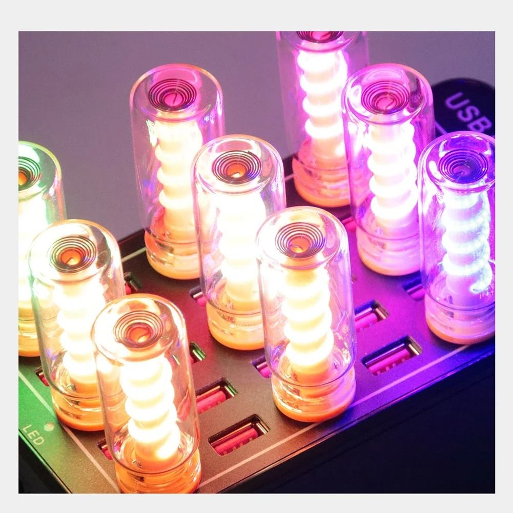 Car USB Night Light Touch Control LED Filament Lamp 2