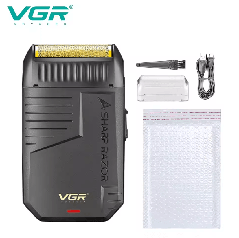 Rechargeable Beard Trimmer And Electric Razor Professional Finishing Shaver For Men 3