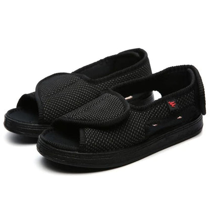 Adjustable Diabetic Widened Shoes NonSlip Breathable Sandals For Swollen Feet And Thumb Valgus Reli 2