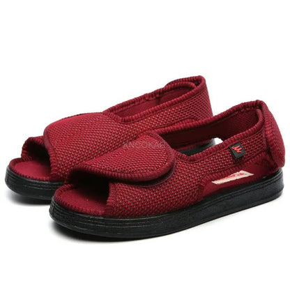 Adjustable Diabetic Widened Shoes NonSlip Breathable Sandals For Swollen Feet And Thumb Valgus Reli 7