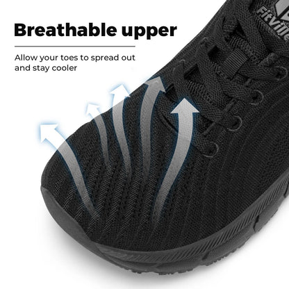 Wide Toe Box Cushioned Running Shoes Extra Wide Breathable Non Slip Sneakers For Men 3