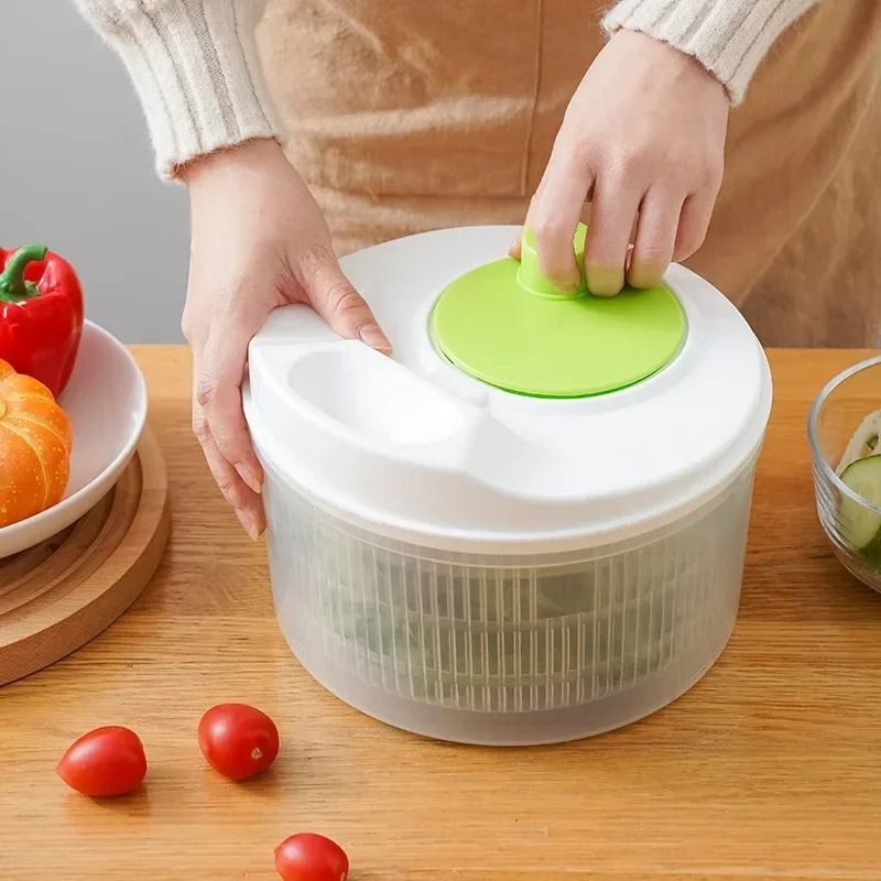 Salad Spinner Lettuce Washer And Vegetable Dryer Kitchen Strainer 1