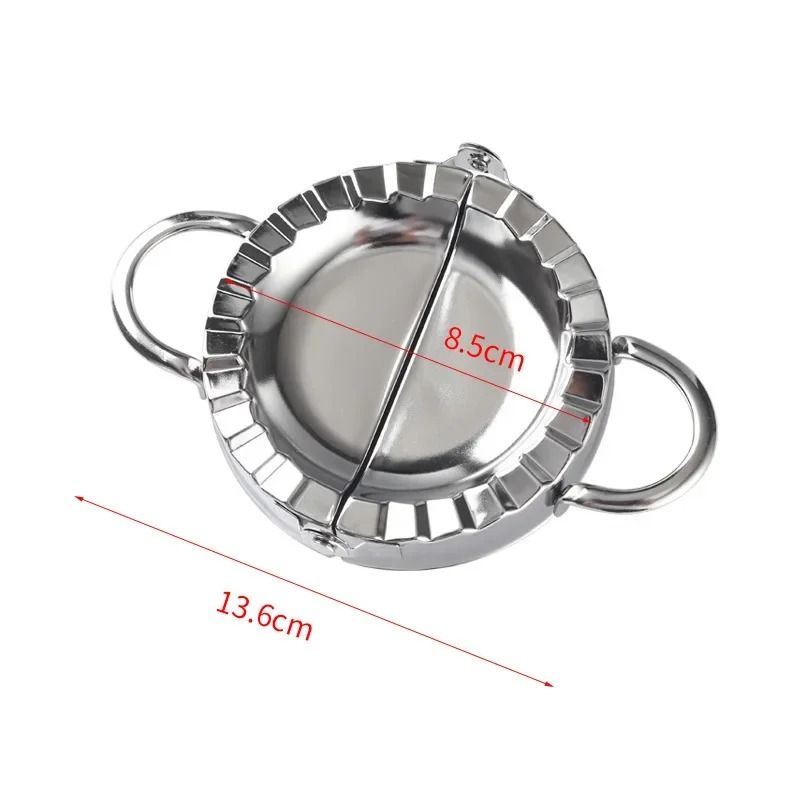 Stainless Steel Dumpling Maker Press For Pastry Ravioli And Pie Wrappers 7
