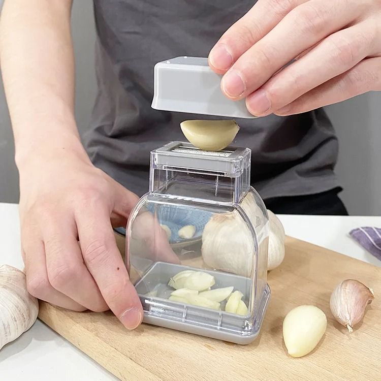 Manual Garlic Grinder Press and Grater Kitchen Tool