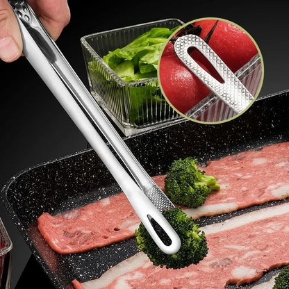 Stainless Steel Kitchen Tongs For Cooking And BBQ Grill 1