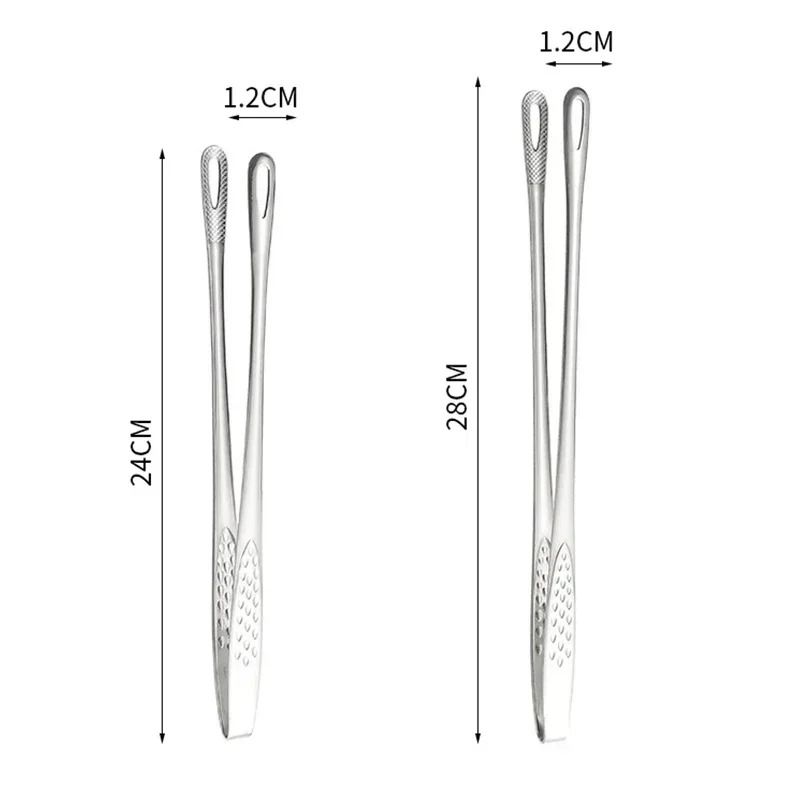 Stainless Steel Kitchen Tongs For Cooking And BBQ Grill 5