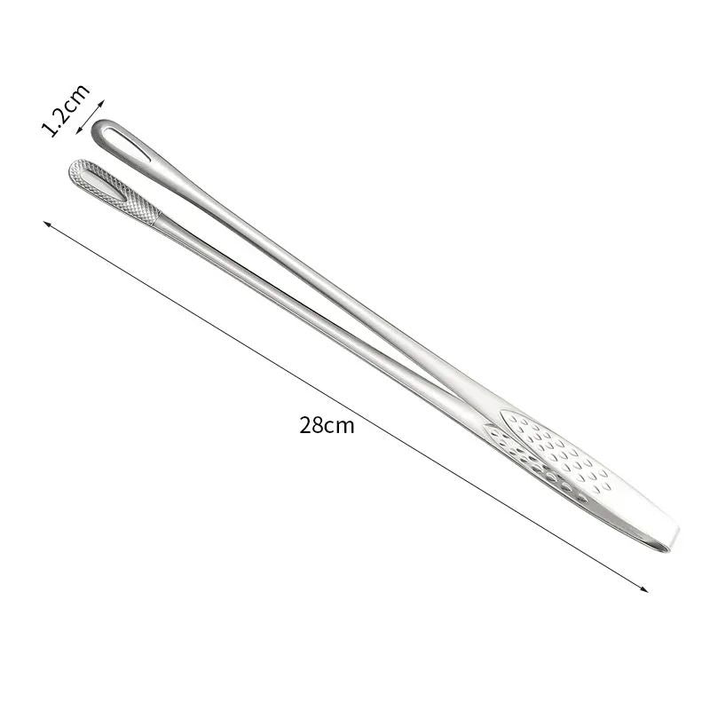 Stainless Steel Kitchen Tongs For Cooking And BBQ Grill 7