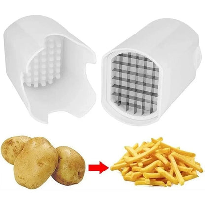 French Fry Cutter And Vegetable Slicer With Stainless Steel Blade 4