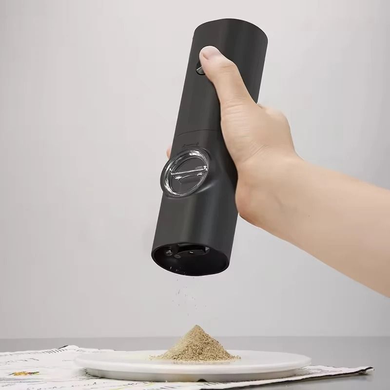 Electric Salt And Pepper Grinder With LED Light And Adjustable Ceramic Mill 4