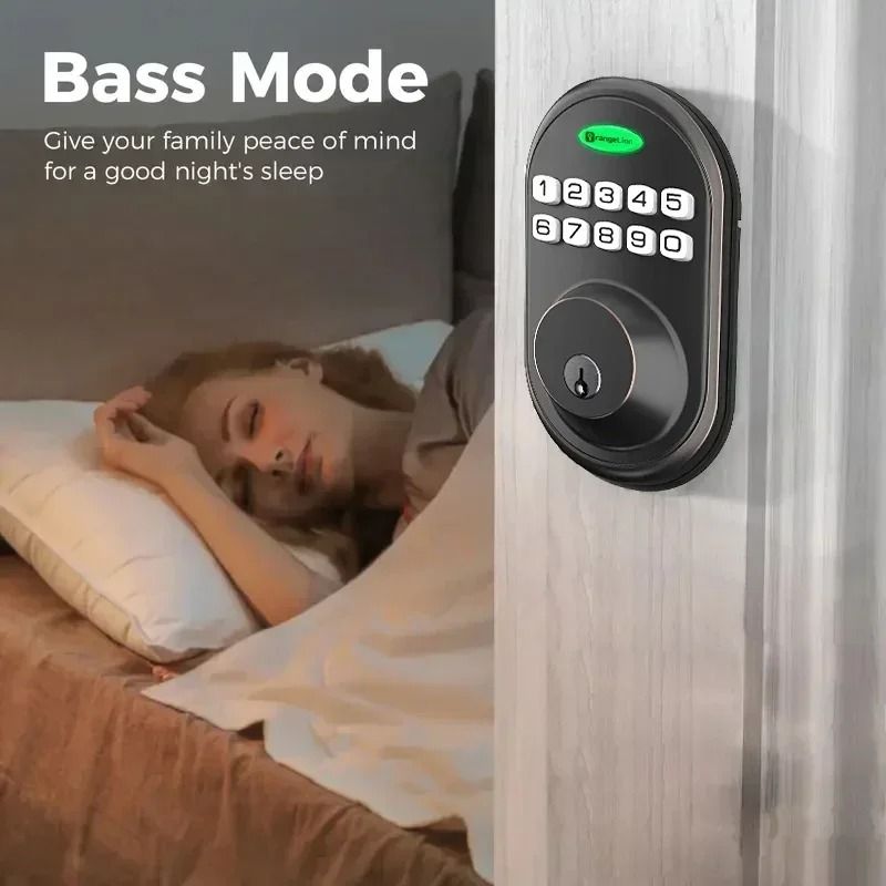 Keyless Entry Deadbolt With Keypad One Touch Lock And Auto Lock 1