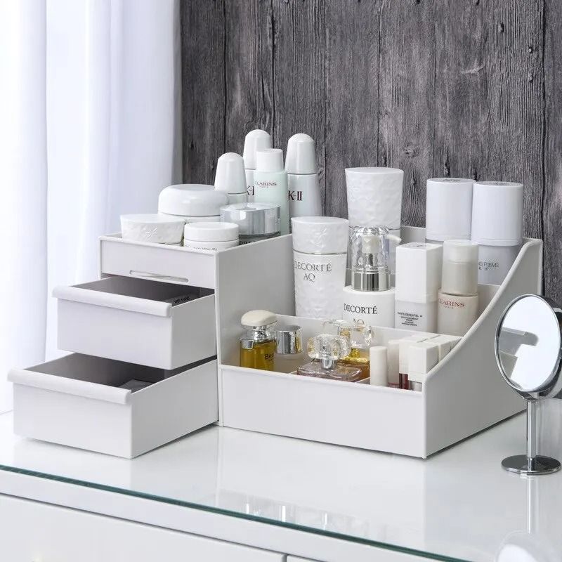 Makeup Storage Drawer Box For Vanity Or Desktop 2