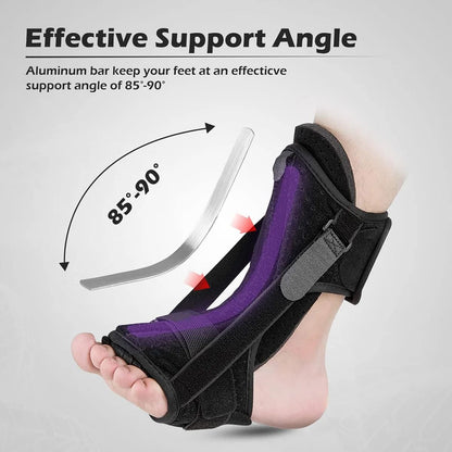 Adjustable Night Splint For Plantar Fasciitis And Achilles Tendon Relief 1