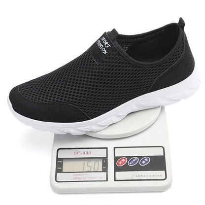 Lightweight Mens Casual SlipOn Sneakers Breathable Outdoor Walking Shoes 2
