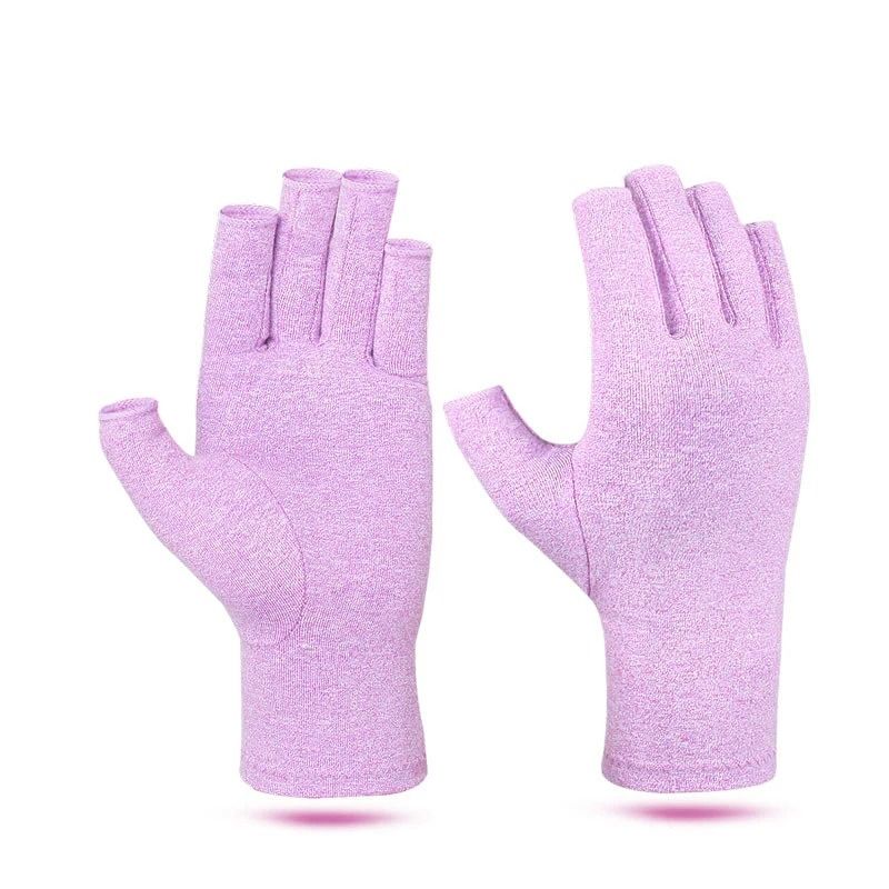 Fingerless Compression Gloves For Pain Relief And Hand Support 6