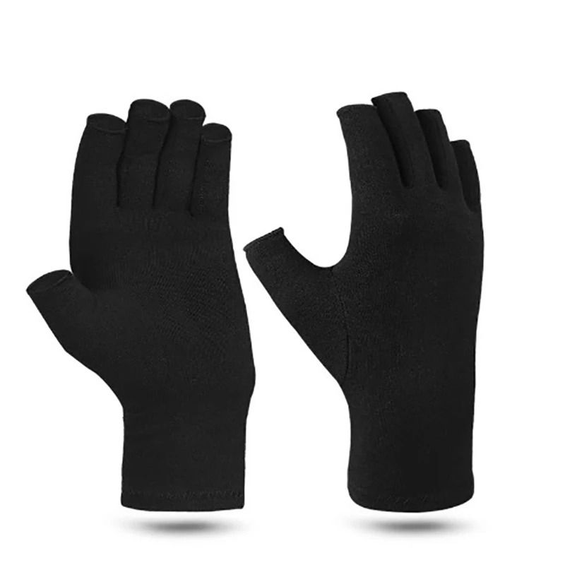 Fingerless Compression Gloves For Pain Relief And Hand Support 7