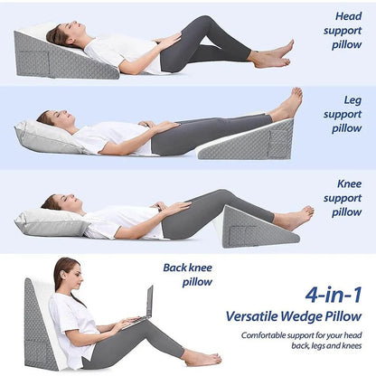 Wedge Pillow For Sleeping With Air Layer Foam  Acid Reflux  PostSurgery Support 3
