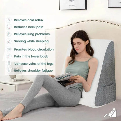Wedge Pillow For Sleeping With Air Layer Foam  Acid Reflux  PostSurgery Support 4