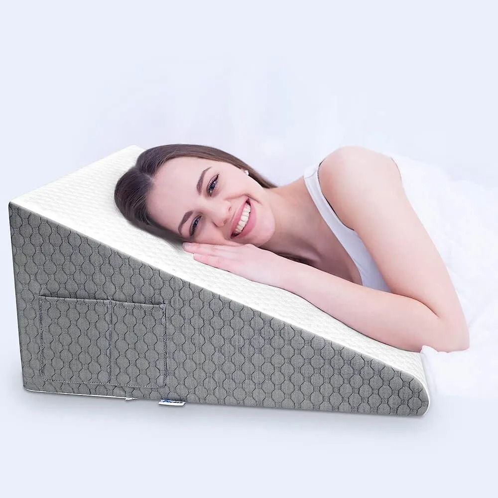 Wedge Pillow For Sleeping With Air Layer Foam  Acid Reflux  PostSurgery Support 5