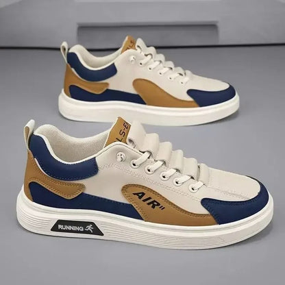 Trend 2025 New Mens Leather Casual Low Top Running Shoes 11