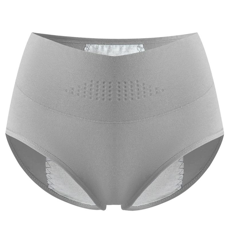 High Waist Leak Proof Cotton Period Panties Plus Size Women Briefs 9
