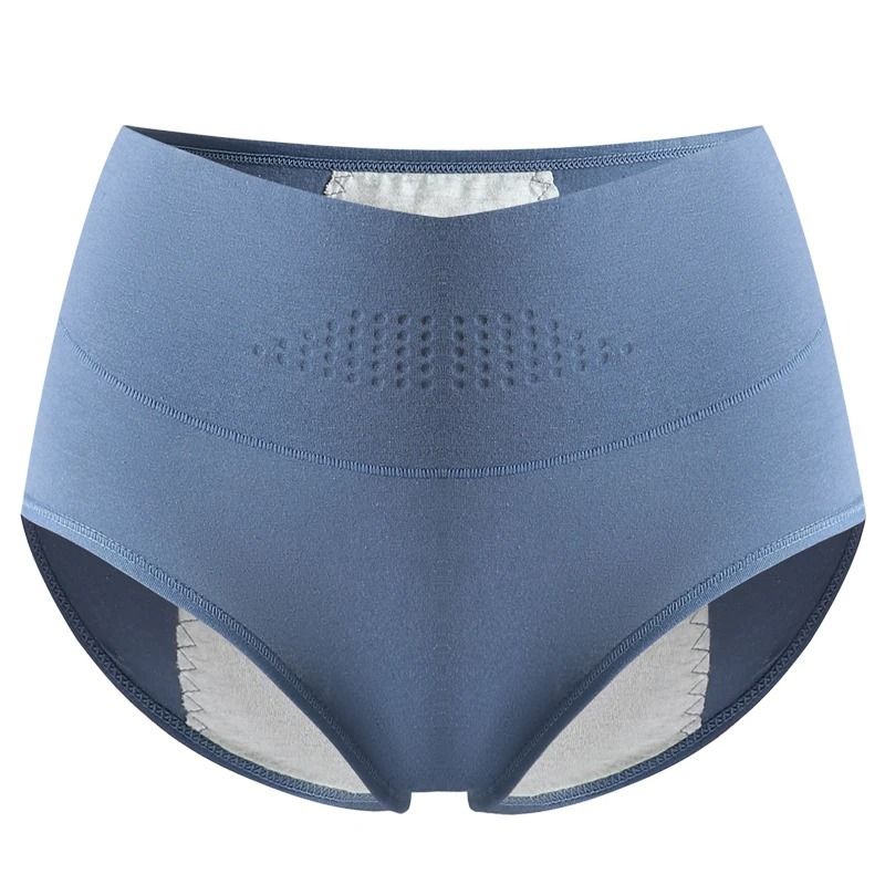 High Waist Leak Proof Cotton Period Panties Plus Size Women Briefs 7