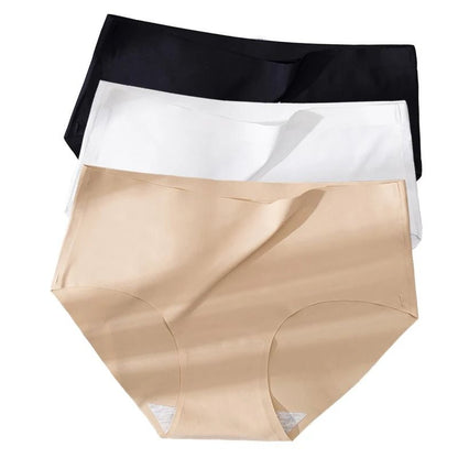 Ice Silk Seamless Plus Size Womens Underwear Soft Breathable Invisible Comfort 6
