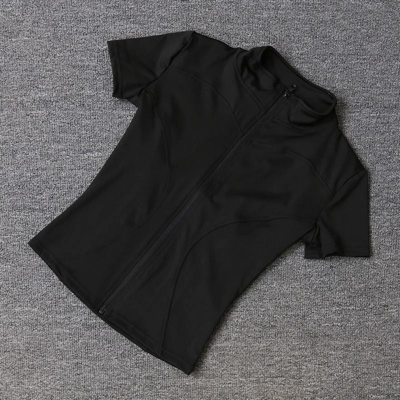 WaistSlimming Zip Up Top For Women Lightweight And Quick Dry 6