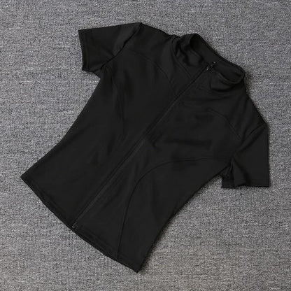 WaistSlimming Zip Up Top For Women Lightweight And Quick Dry 6