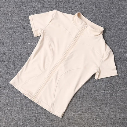 WaistSlimming Zip Up Top For Women Lightweight And Quick Dry 10