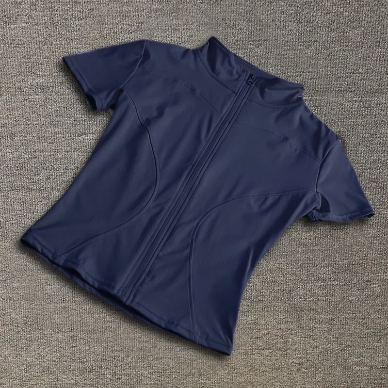 WaistSlimming Zip Up Top For Women Lightweight And Quick Dry 13