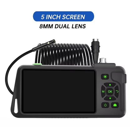 5Inch IPS Screen Industrial Endoscope Camera  HD 1080P Autofocus Borescope With Waterproof Lens Opt 9