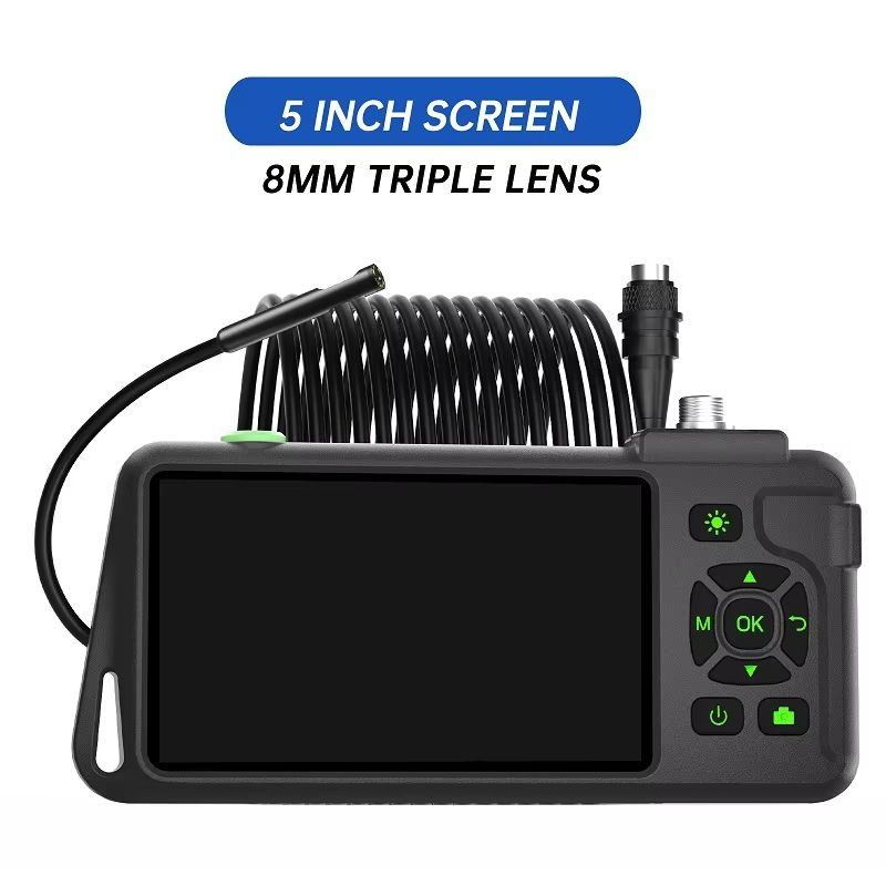 5Inch IPS Screen Industrial Endoscope Camera  HD 1080P Autofocus Borescope With Waterproof Lens Opt 11