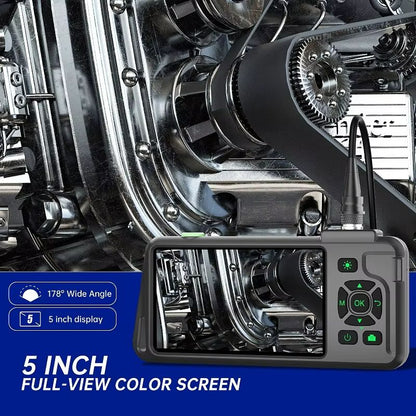 5Inch IPS Screen Industrial Endoscope Camera  HD 1080P Autofocus Borescope With Waterproof Lens Opt 1